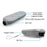JYS JYS-NS166 GC Wireless Controller Adapter Compatible with Nintendo Switch / PC, Game Controller Converter with Vibration, Screenshot Turbo Function - 3