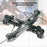 JYS For Steam Deck Game Console Protective Case with Bracket Heat Dissipation Shockproof Shell - 6
