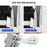 JYS JYS-P5181 Game Console Wall Mount Stand with Charging Dock for Sony PS5 / PS5 Slim Controller Charging Station Holder - 5