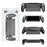JYS JYS-P5183 Silicone Protective Skin for PS5 Portal Handheld Game Console Shockproof Case - Black - 5