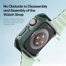 DUX DUCIS Tamo Series for Apple Watch SE (2023)  /  SE (2022)  /  SE  /  6  / 5  / 4 40mm Watch Case Protective Cover - Transparent Green - 5