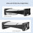 JYS JYS-P5178 Horizontal Stand for Sony PS5 Slim Disc / Digital Game Console Desktop Storage Holder - Black - 2
