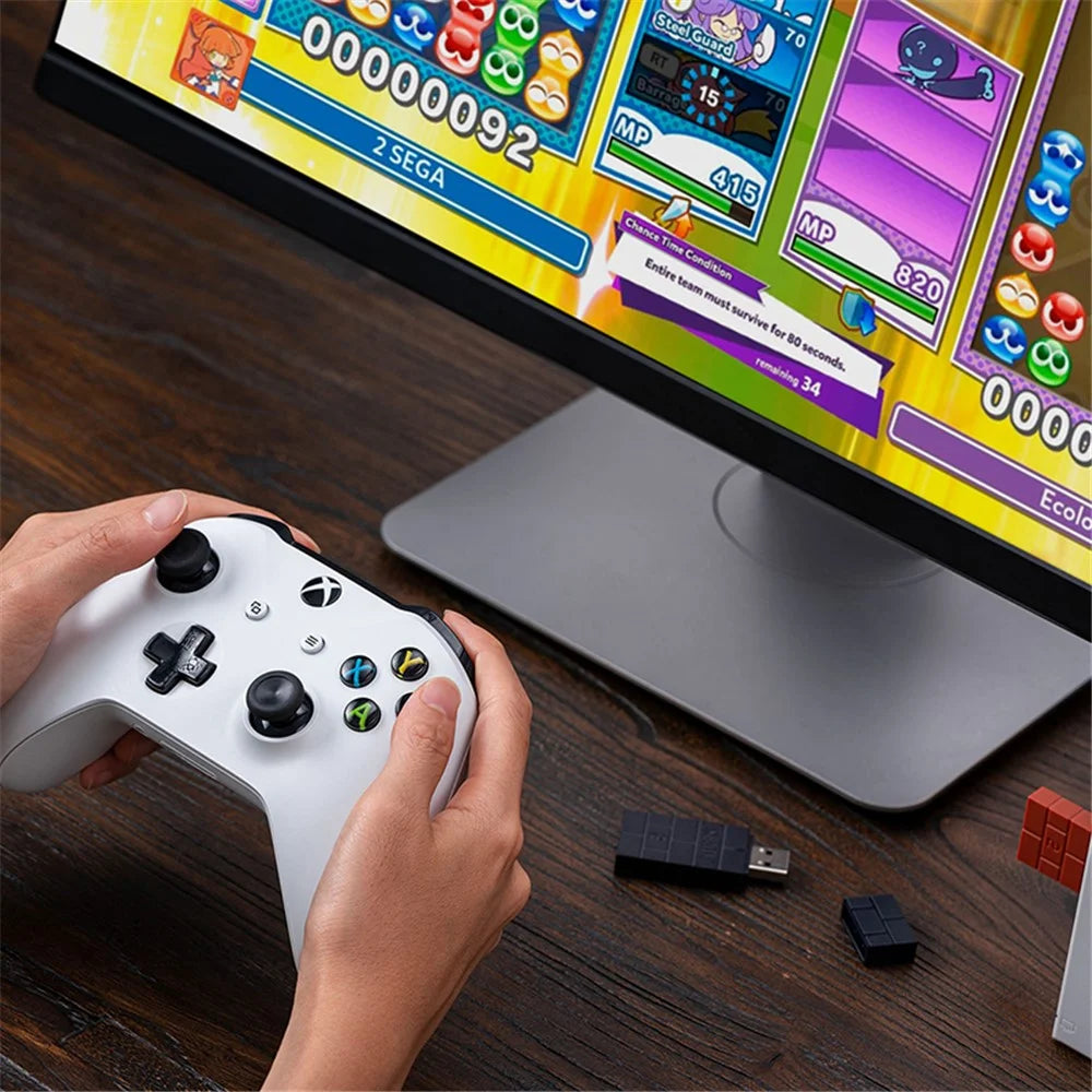 8BITDO For Nintendo Switch / Switch OLED / PS5 / PS4 Game Controller Wireless USB Bluetooth-compatible Receiver Adapter - 7