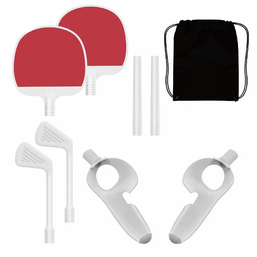 JYS JYS-MQ009 For Meta Quest 3 / 3S Table Tennis Racket Golf Club Adapter Controllers Grips Stick Handle Accessories - 1