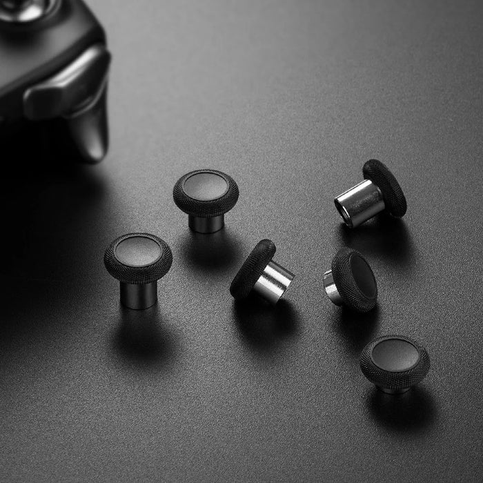 GULIKIT NS34 6Pcs / Set 3 Heights King Kong Ring Thumbstick Kit Controller Replacement Part - Black - 5