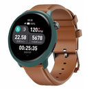 For Mibro Watch Lite2 Watch Protective Frame PC Anti-scratch Half Wrapped Cover - Midnight Green - 4