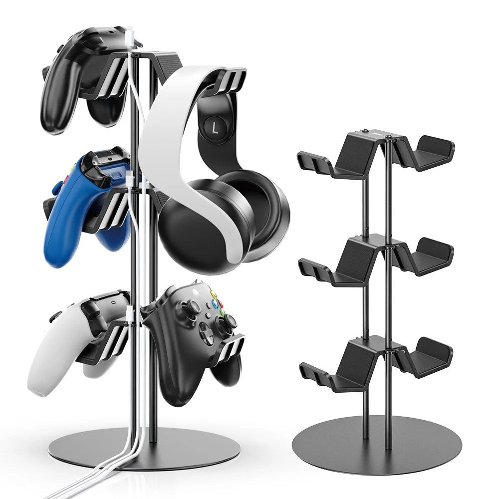 KYTCK For PS5 / Xbox / Nintendo Switch Game Controller Stand Headset Holder - 4