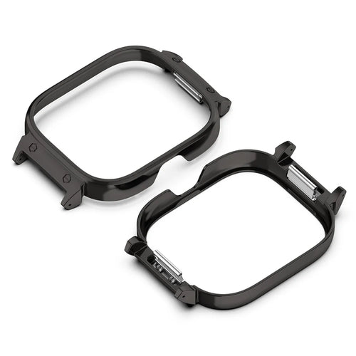 For Xiaomi Redmi Watch 5 / Redmi Watch 4 Case Anti-Drop Metal Watch Cover 20mm - Black - 1