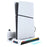 IPEGA PG-P5S006 For PS5 Slim Charging Dock with Cooling Fan Headset Hanger - 3