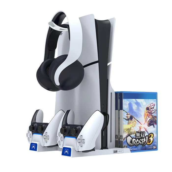 IPEGA PG-P5S009 Game Disc Headset Storage for PS5 / PS5 Slim Charging Dock - 2