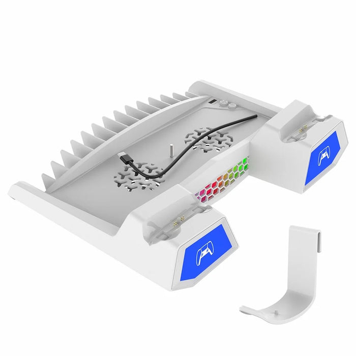 IPEGA PG-P5S023 For PS5 Slim / PS5 Game Disc Headset Storage Charging Dock - 3