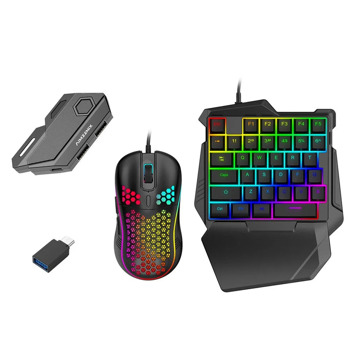 GAMWING Blader Game Converter +  G7 Keyboard + GM86 Mouse + OTG Adapter Set - 1