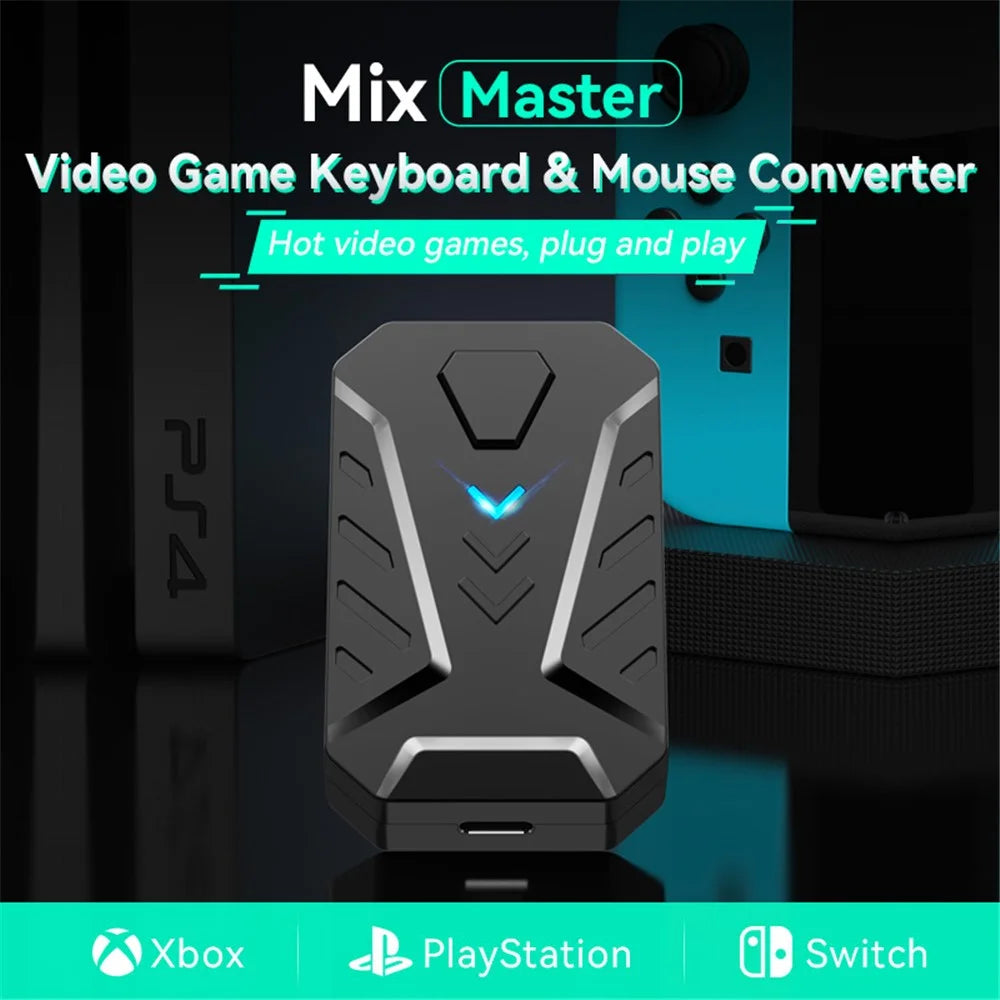 GAMWING Mix Master Video Game Keyboard & Mouse Converter Adapter - 5