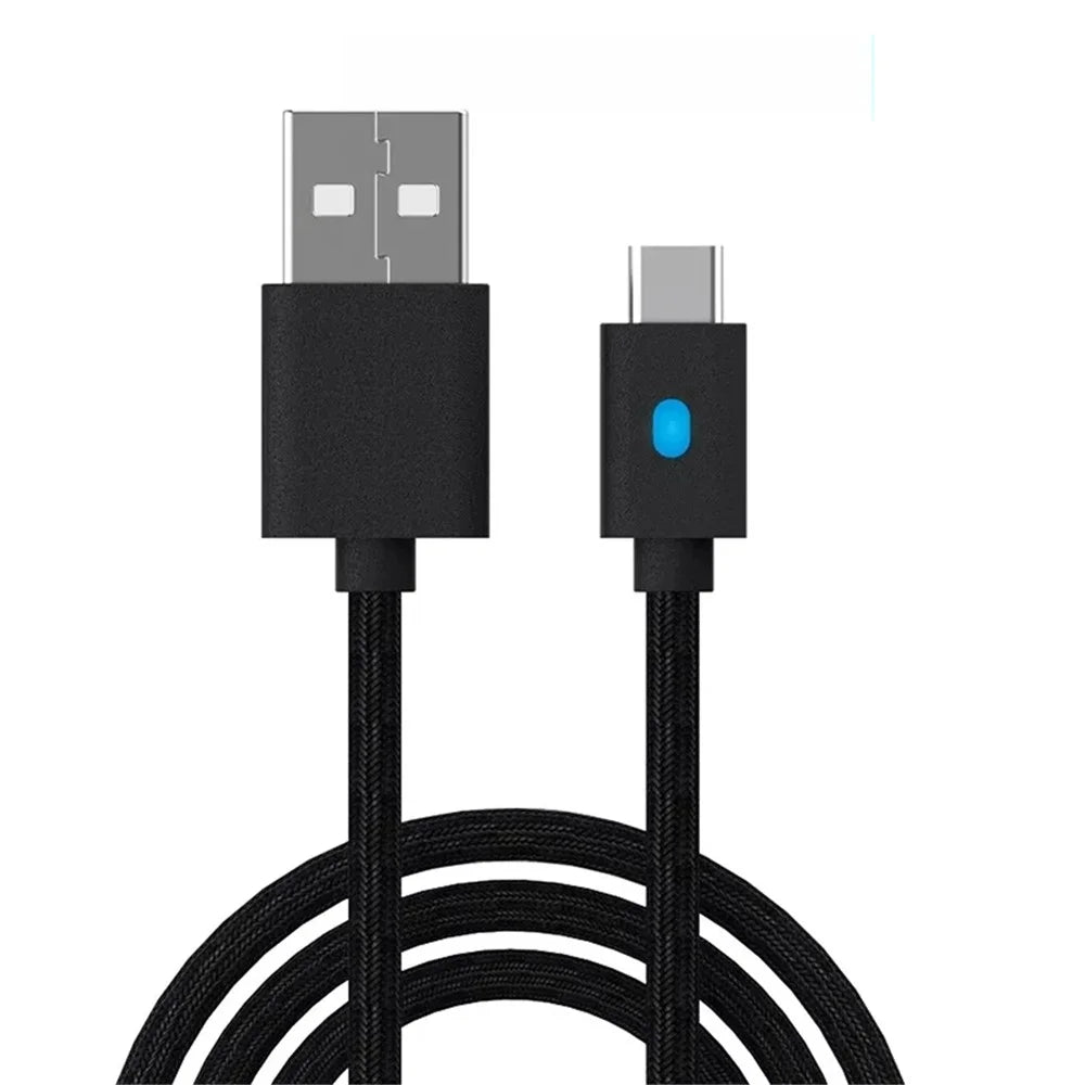 DOBE TY-0803B For Sony PS5 / PS4 / Xbox / Switch Pro Game Controller Phone Type-C Charging Cable, 3m - 2