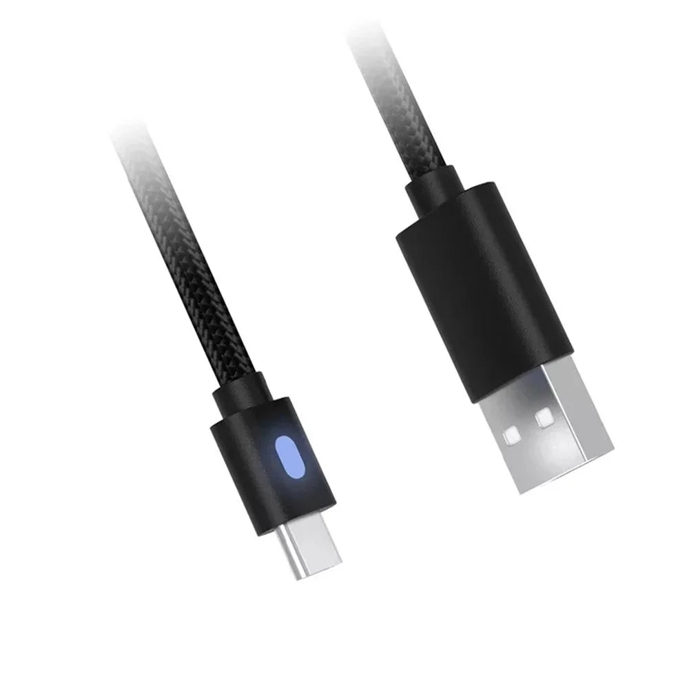 DOBE TY-0803B For Sony PS5 / PS4 / Xbox / Switch Pro Game Controller Phone Type-C Charging Cable, 3m - 3