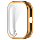 For Xiaomi Redmi Watch 4 TPU Watch Protective Case Electroplating Anti-drop Frame - Rose Gold - 2