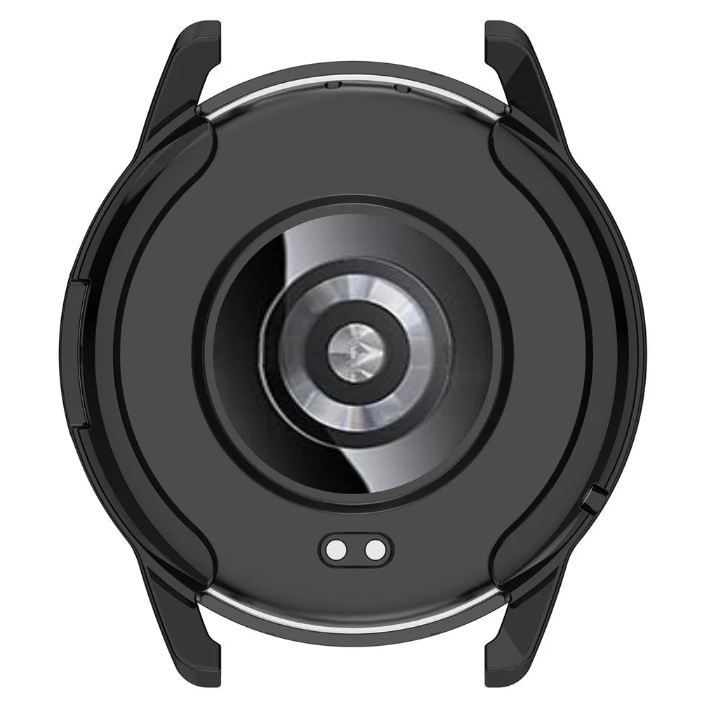 For Xiaomi Watch S3 TPU Watch Protective Case Electroplating Anti-drop Cover - Black - 5