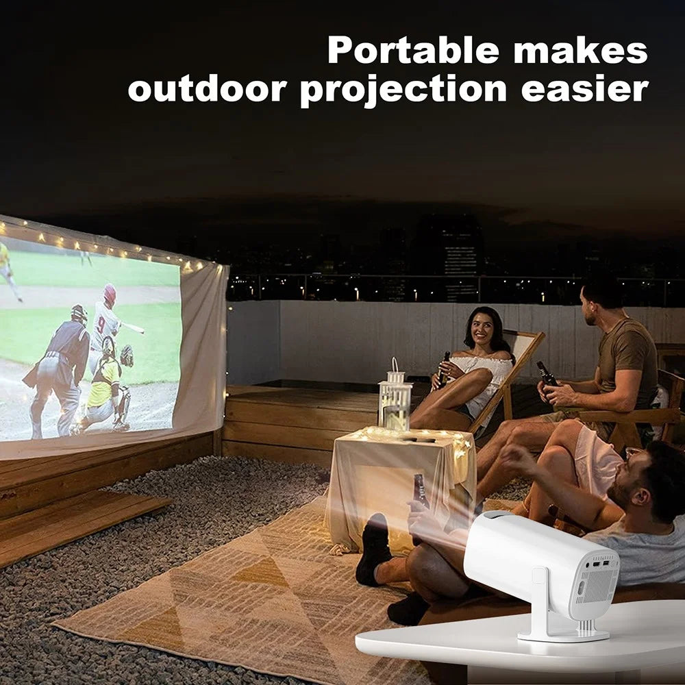 P30 Mini Home 4K Video Projector Dual WiFi Bluetooth-compatible Portable Projector - US Plug - 7