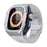 SHELLBOX For Apple Watch Ultra 3 / Ultra 2 / Ultra 49mm Anti-Drop Watch Strap+Metal Frame Case - Steel / Black / White - 1