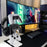 Game Controller Holder Crystal Acrylic Gamepad Display Stand Bracket Rack for Switch  /  Xbox - White - 7