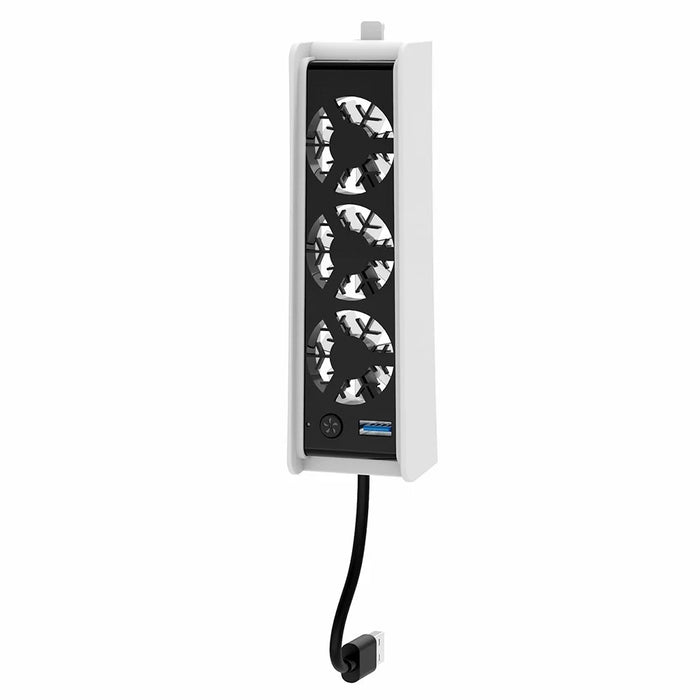 IPEGA PG-P5S004 Cooling Fan for PS5 Slim Console 3 Speeds Adjustable Cooler Fan with LED Light - 2