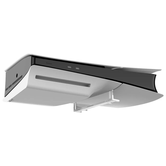 IPEGA PG-P5S036 For PS5 Slim Console Digital / Optical Drive Version Crystal Clear Horizontal Stand - 5