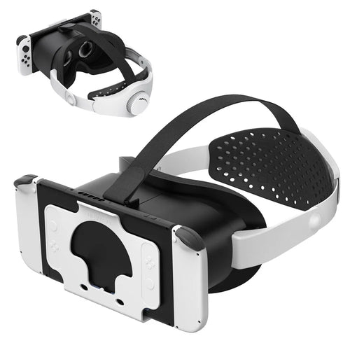 DEVASO For Nintendo Switch VR Headset with Adjustable Head Strap, Version 3.0 - 1