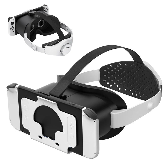 DEVASO For Nintendo Switch VR Headset with Adjustable Head Strap, Version 3.0 - 1
