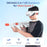 DEVASO For Meta Quest 3 VR Magnetic Suction Gunstock Game Controller Holder - White - 3