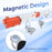 DEVASO For Meta Quest 3 VR Magnetic Suction Gunstock Game Controller Holder - White - 4