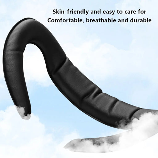 HIBLOKS For Quest3 VR Headset Face Mask Sweatproof Face Cushion Breathable VR Mask Cover - Mask+Leather Cotton - 2
