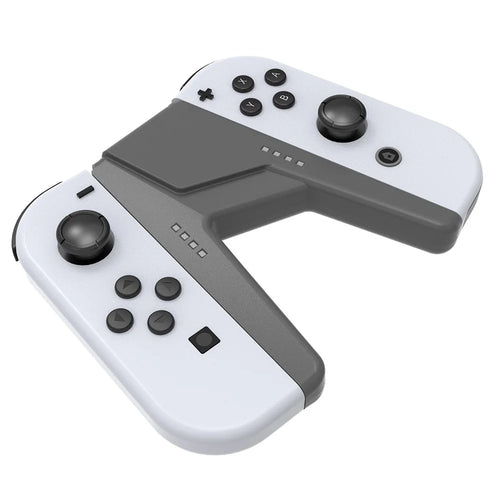 TOPWOLF HS-SW385 For Nintendo Switch OLED Joy-Con Game Controller Charging Handle Grip - Black - 1