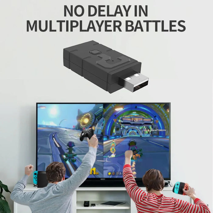 TOPWOLF HS-SW465 For Sony PS5 / PS4 / Xbox One / Switch Gaming USB Transmitter for Connecting Bluetooth-compatible - 5