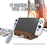 HS-SW450 For Nintendo Switch Game NGC Controller Converter Station with USB, HD Video, Type-C - Brown - 5