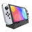 TOPWOLF HS-SW335 For Nintendo Switch / Switch OLED HD Video Screen Projection Base with RJ45 Ethernet Port - 1