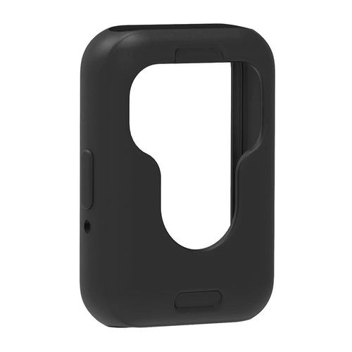 For Samsung Galaxy Fit3 Silicone Protective Cover Anti-Scratch Smart Watch Case - Black - 1