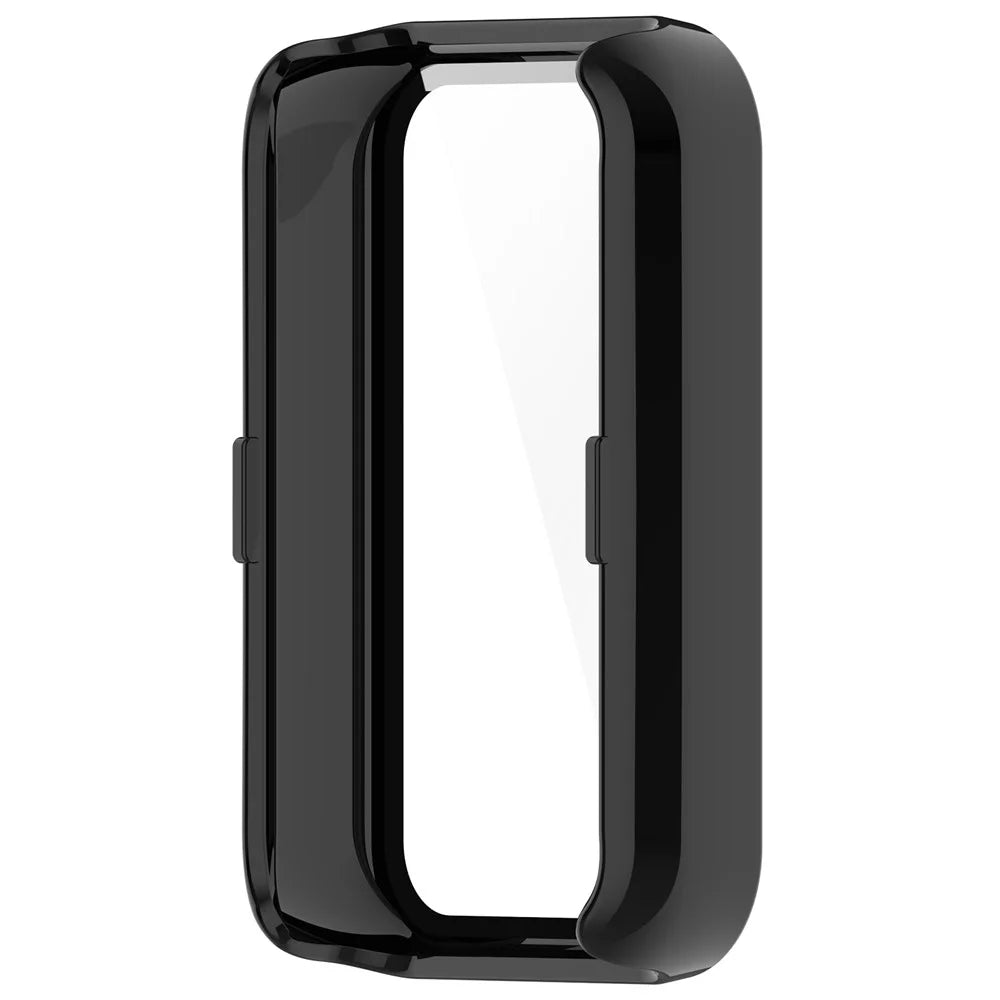 For Honor Band 9 Hard PC Watch Case Scratch Proof Cover with Tempered Glass Screen Film - Black - 4