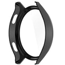 Hard PC Cover for Xiaomi Watch 2 Watch Case with Tempered Glass Screen Film - Black - 4