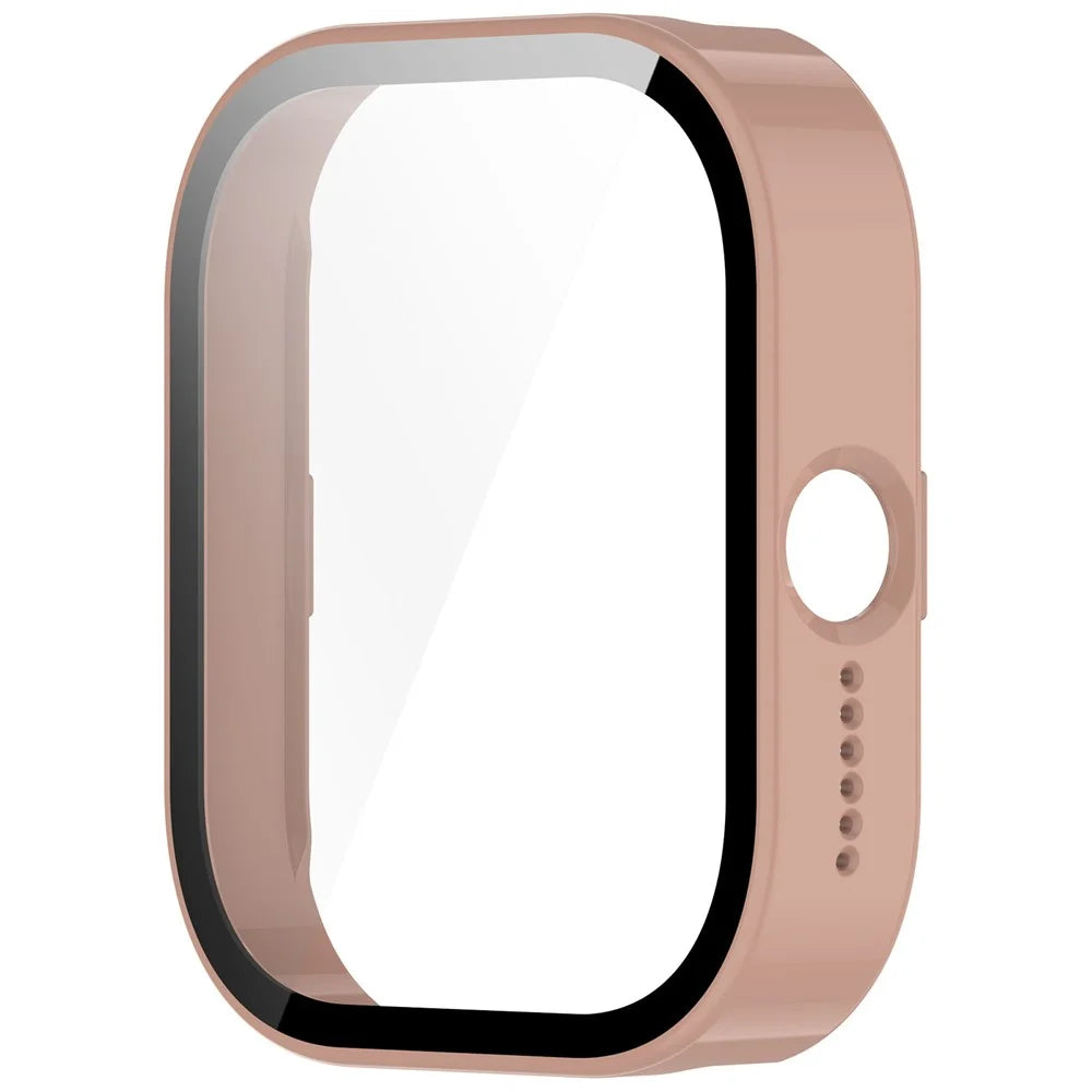 For Nothing CMF Watch Pro (D395) Watch Cover PC+Tempered Film Watch Protective Case Anti-Drop Protection - Sakura Pink - 2