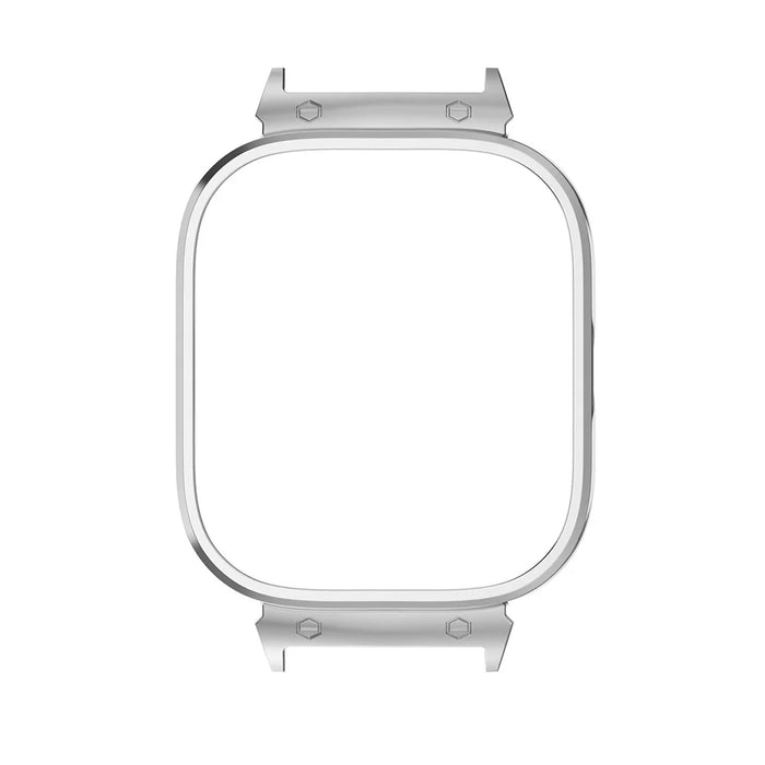 For Nothing CMF Watch Pro (D395) Smart Watch Case Metal Watch Protective Cover 20mm Watch Protector - Silver - 1