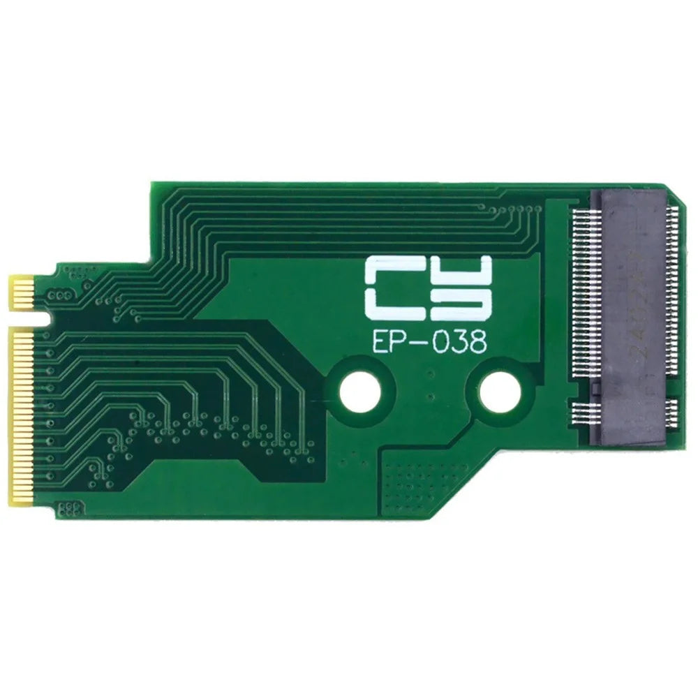 EP-038 For Lenovo Legion Go Game Boy NGFF NVME M-Key 22x42mm to 22x80mm Male to Female Extension SSD Adapter - 1