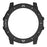 For Coros Vertix 2 Watch Case PC Protective Frame Cover Watch Screen Protector - Black+White - 4