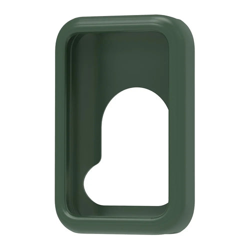 For Honor Band 9 Silicone Watch Case Protective Bumper Frame - Dark Green - 1