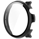 Hard PC Case for Mibro Watch Lite2 Watch Cover with Tempered Glass Screen Film - Black - 2