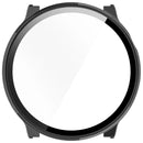 Hard PC Case for Mibro Watch Lite2 Watch Cover with Tempered Glass Screen Film - Black - 4