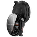 Hard PC Case for Mibro Watch Lite2 Watch Cover with Tempered Glass Screen Film - Black - 6