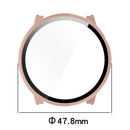 Hard PC Case for Mibro Watch Lite2 Watch Cover with Tempered Glass Screen Film - Black - 7