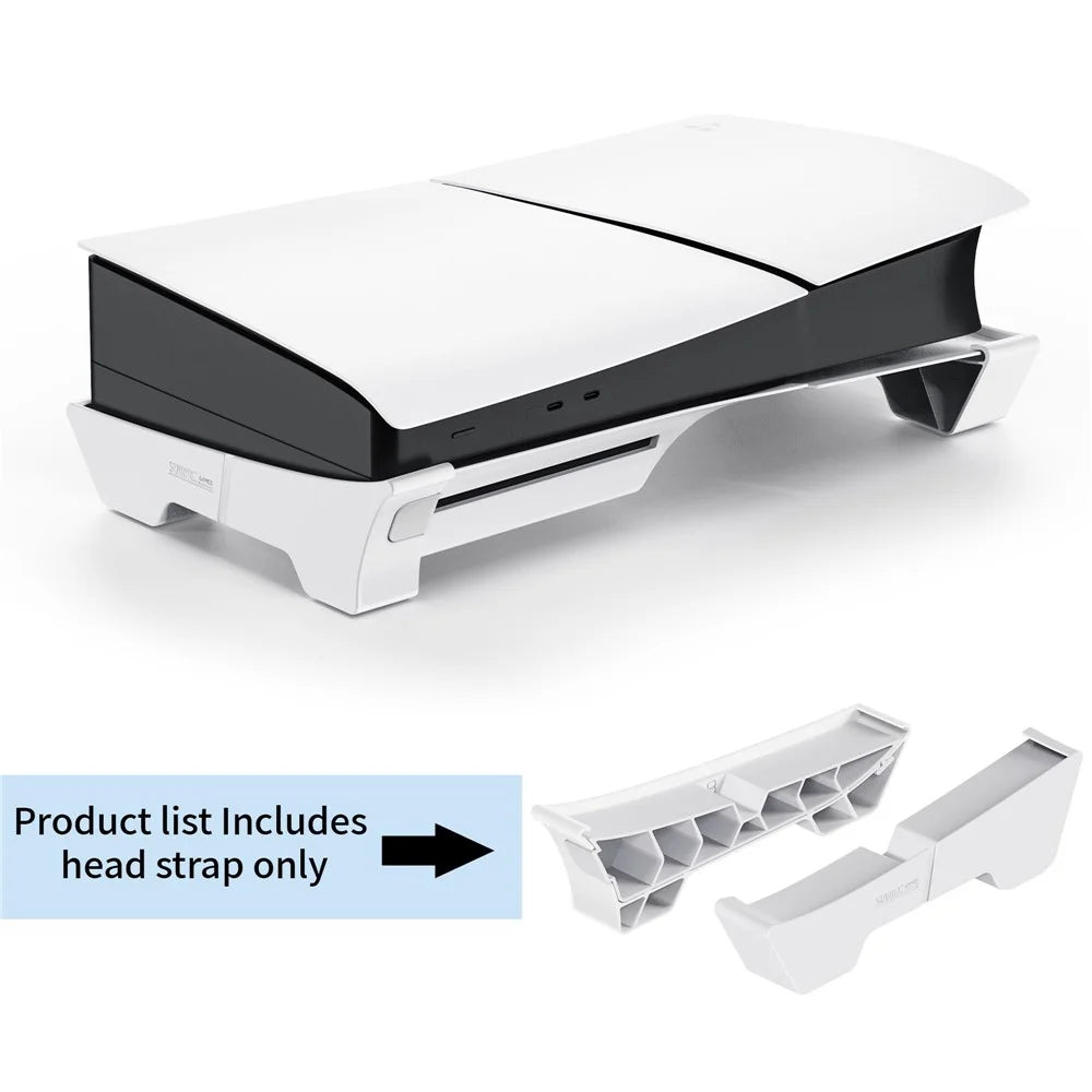 STARTRC GAMES For Sony PS5 Slim Horizontal Cooling Bracket ABS Plastic Game Console Base Stand - 2