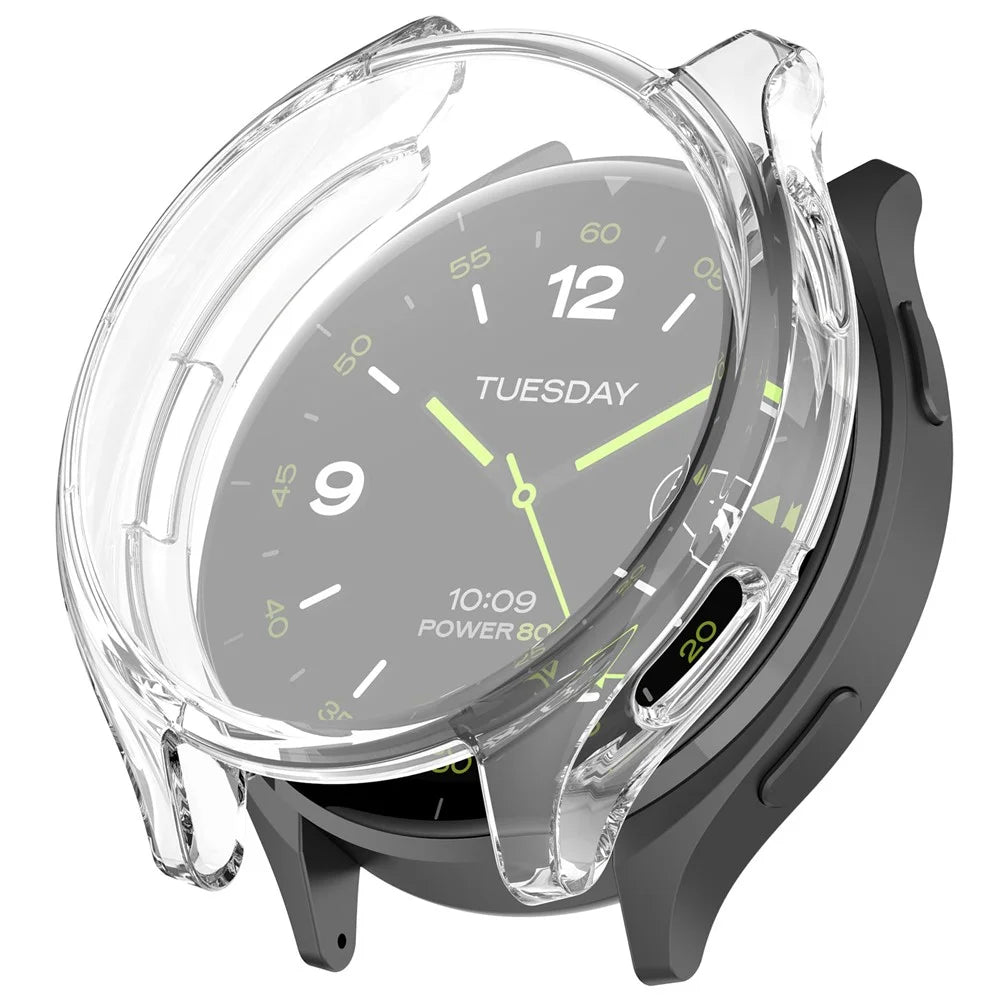 For Xiaomi Watch 2 TPU Watch Case Full Coverage Anti-scratch Clear Protective Cover - 1