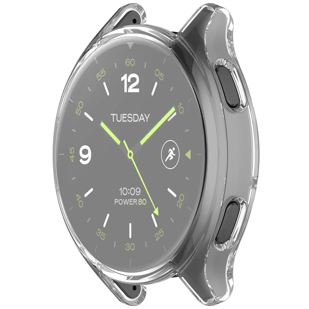 For Xiaomi Watch 2 TPU Watch Case Full Coverage Anti-scratch Clear Protective Cover - 5